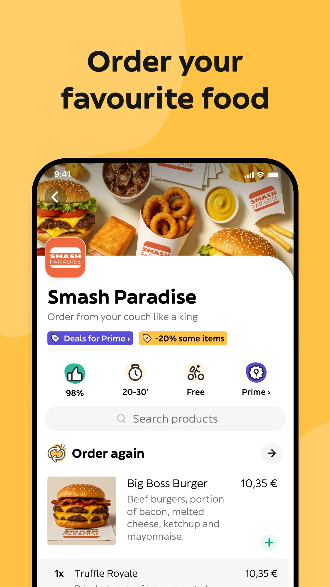 Glovo: Food & Grocery Delivery screenshot